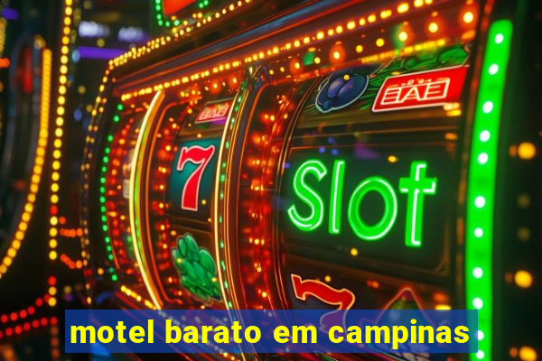 motel barato em campinas